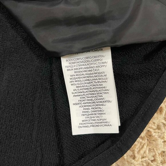 RLX Ralph Lauren Women’s Wool Blend Quilted Panel Hybrid Jacket Black, Size S - Picture 14 of 16